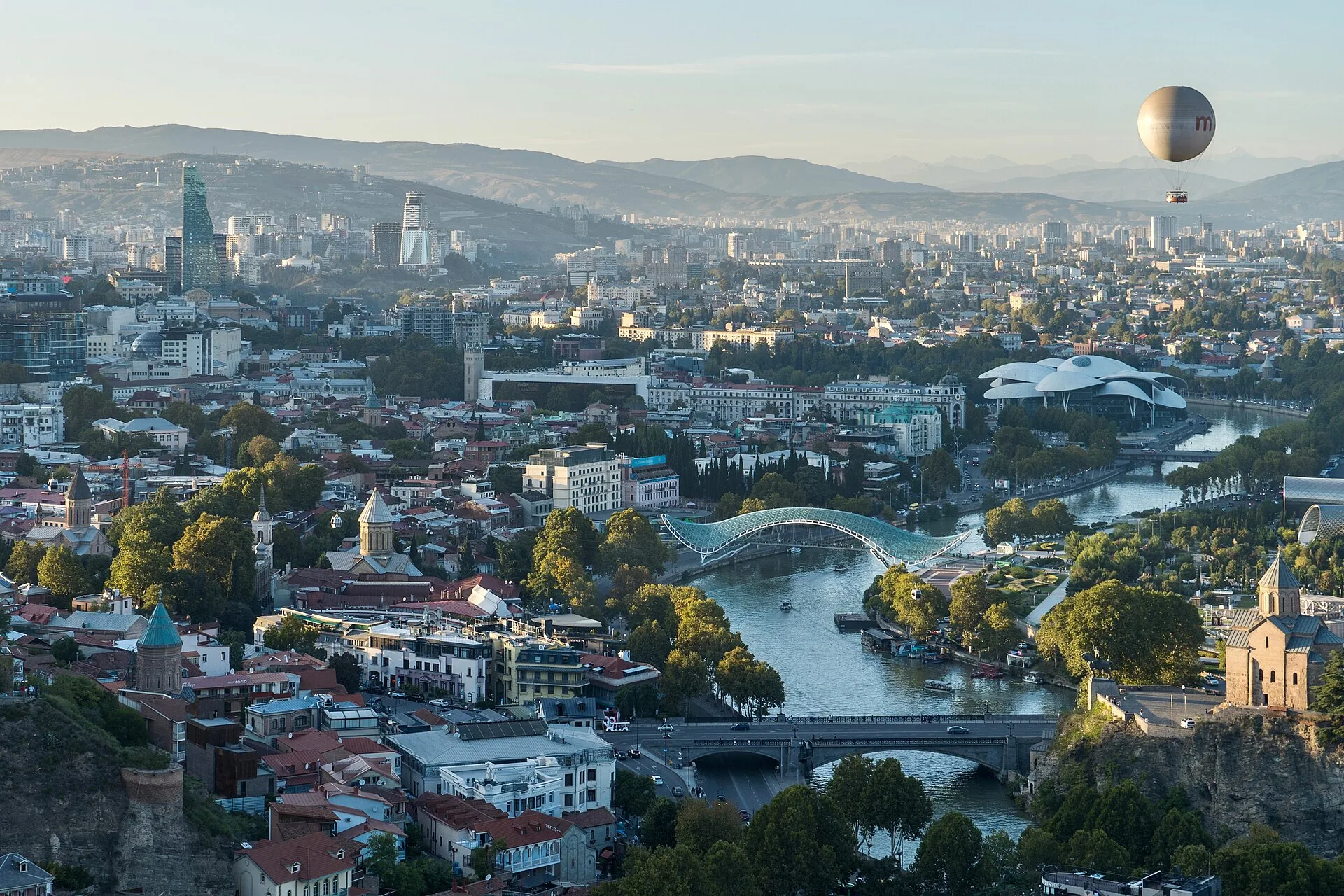 Tbilisi from Tabori Church